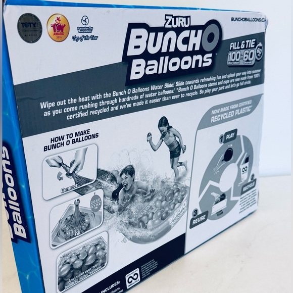 Bunch O Balloons Water Slide Wipeout - Blue and Green NIB - Picture 4 of 8